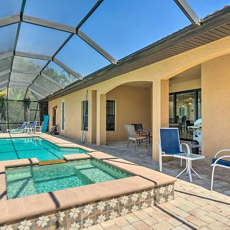 Canalfront Cape Coral Home With Patio And Grill! Dış mekan fotoğraf