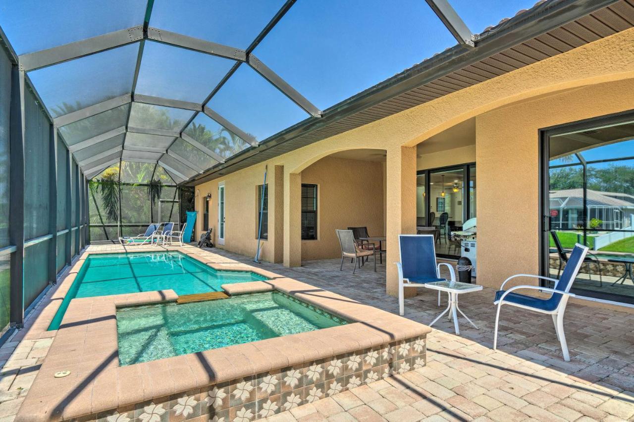 Canalfront Cape Coral Home With Patio And Grill! Dış mekan fotoğraf