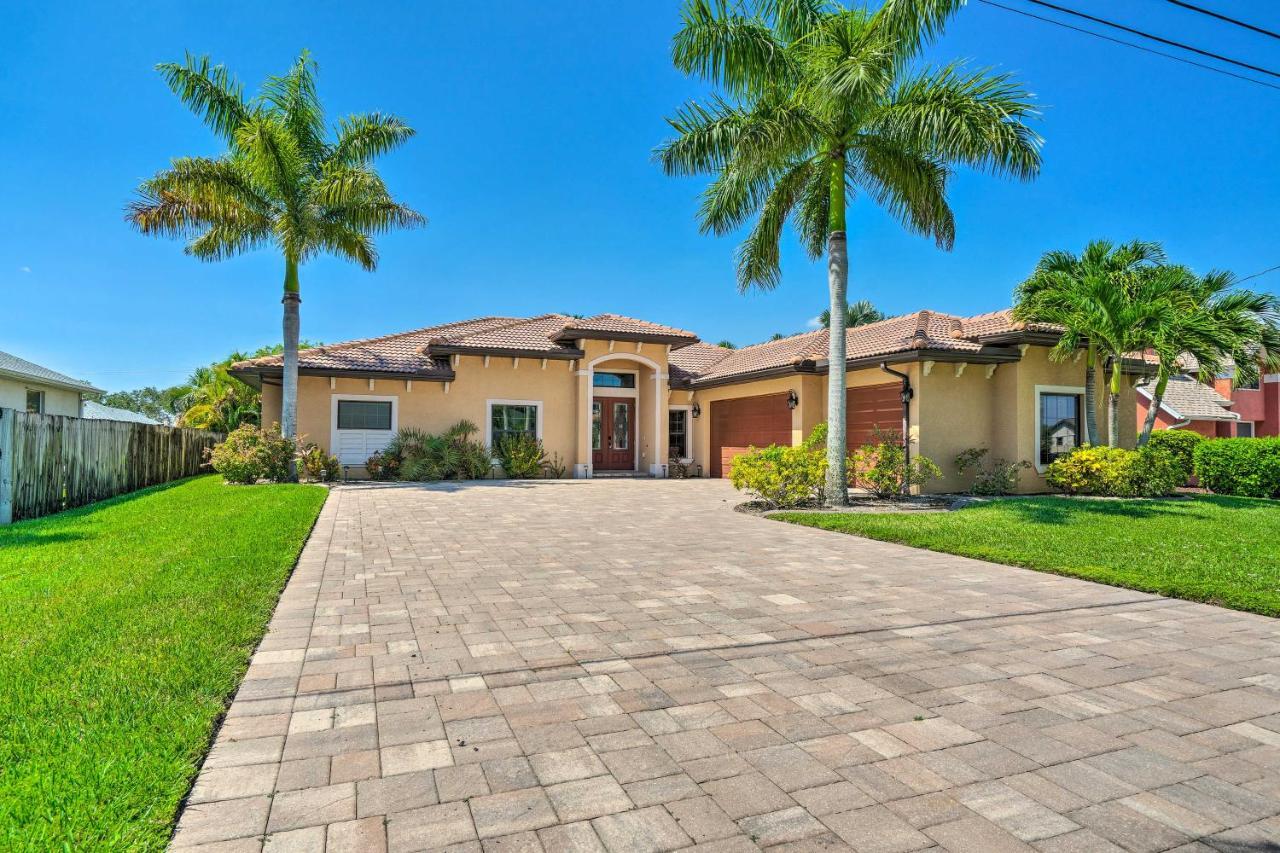 Canalfront Cape Coral Home With Patio And Grill! Dış mekan fotoğraf