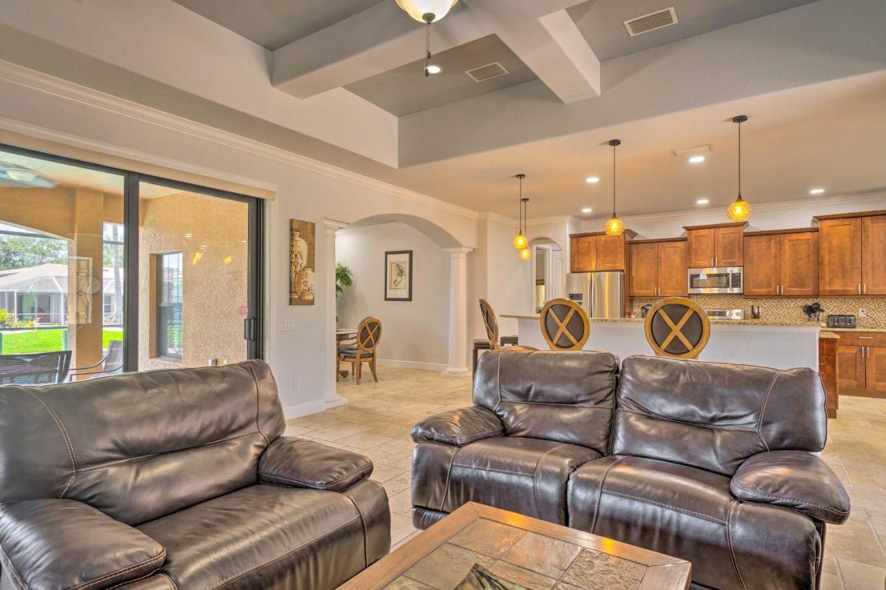 Canalfront Cape Coral Home With Patio And Grill! Dış mekan fotoğraf
