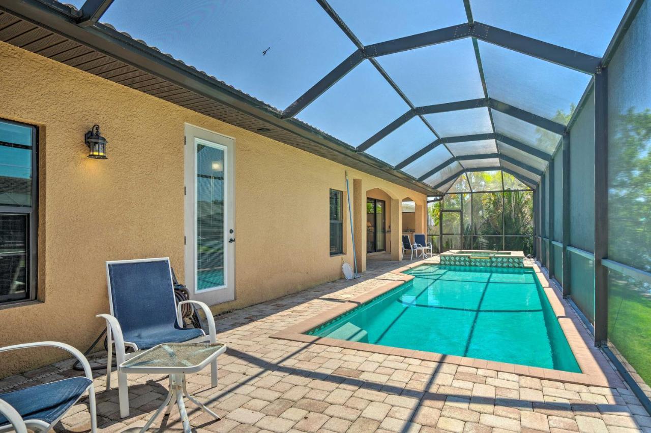 Canalfront Cape Coral Home With Patio And Grill! Dış mekan fotoğraf