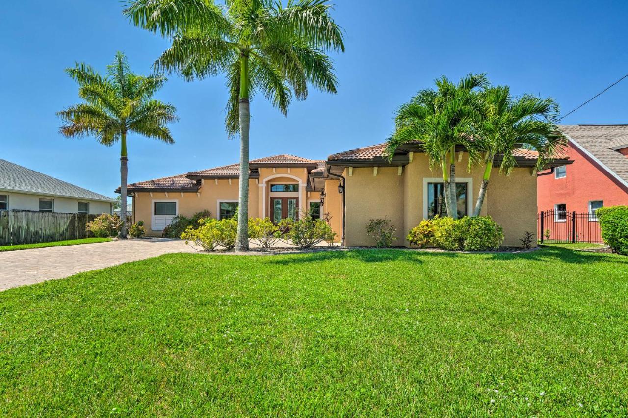 Canalfront Cape Coral Home With Patio And Grill! Dış mekan fotoğraf