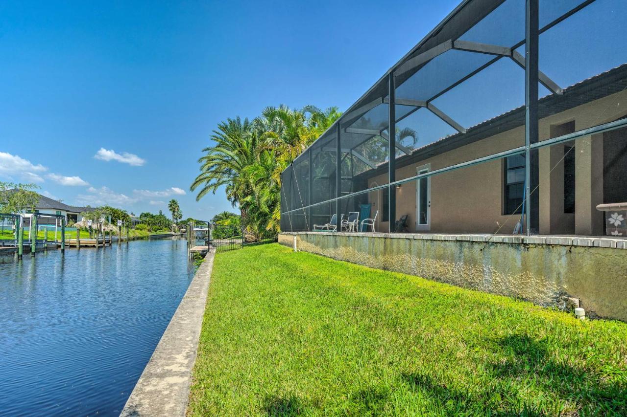 Canalfront Cape Coral Home With Patio And Grill! Dış mekan fotoğraf