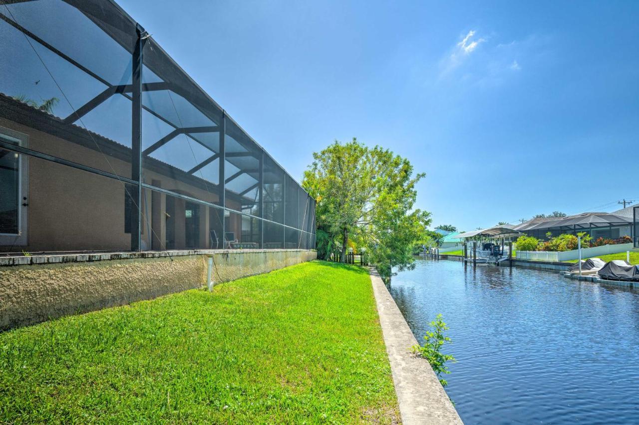 Canalfront Cape Coral Home With Patio And Grill! Dış mekan fotoğraf