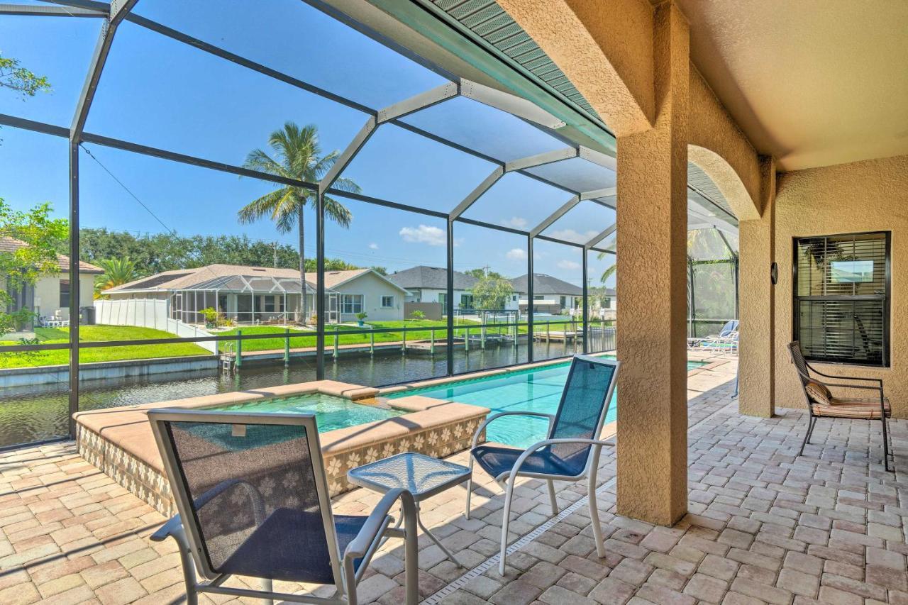 Canalfront Cape Coral Home With Patio And Grill! Dış mekan fotoğraf